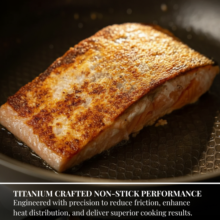 Hammered Titanium Pan