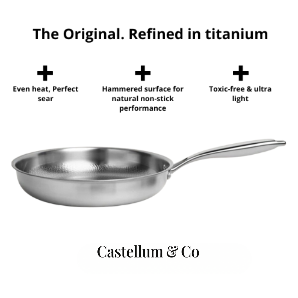 Hammered Titanium Cookware Set