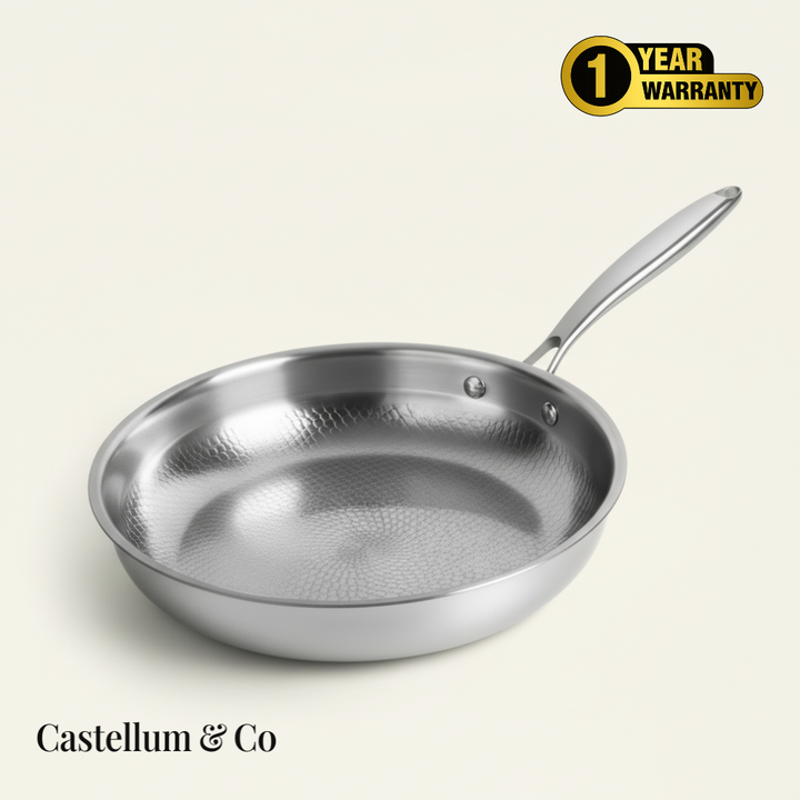 Hammered Titanium Pan