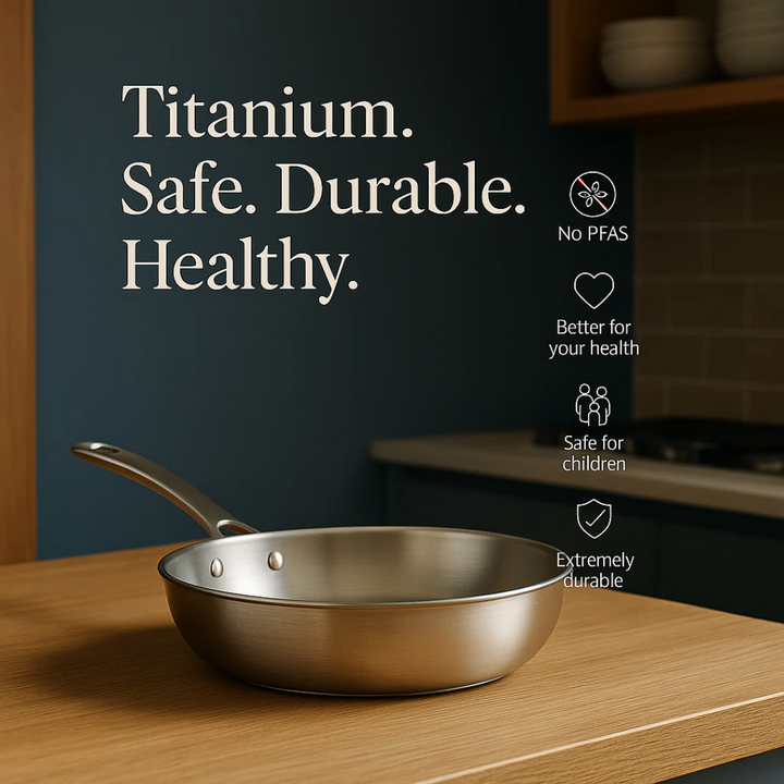 Castellum Titanium Two-Handled Sauté Pan