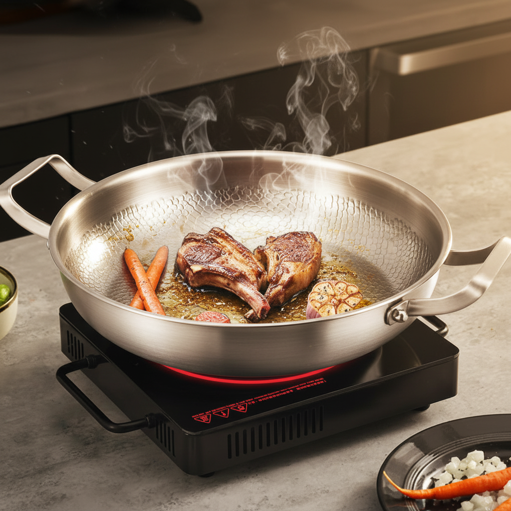 Castellum Titanium Two-Handled Sauté Pan