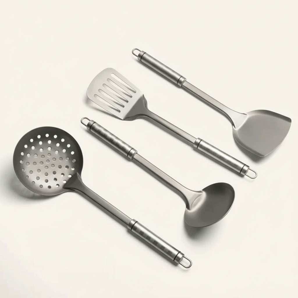 Prep & Serve Bundle: Utensils Set + Chopping Board